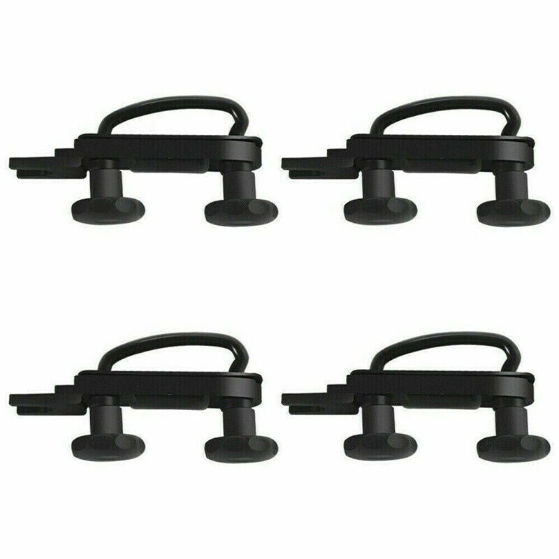 4PCS Stainless Universal Roof Box U-Bolt Clamps Car Van Mounting Fitting Kit UK