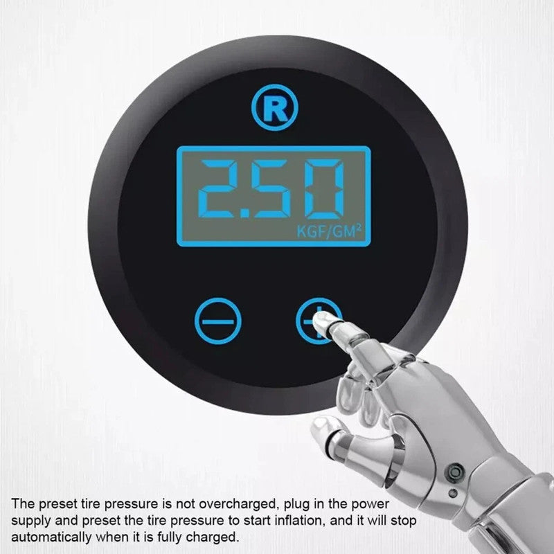 Electric Corded 12V 150PSI Car Tyre Inflator Portable Air Compressor