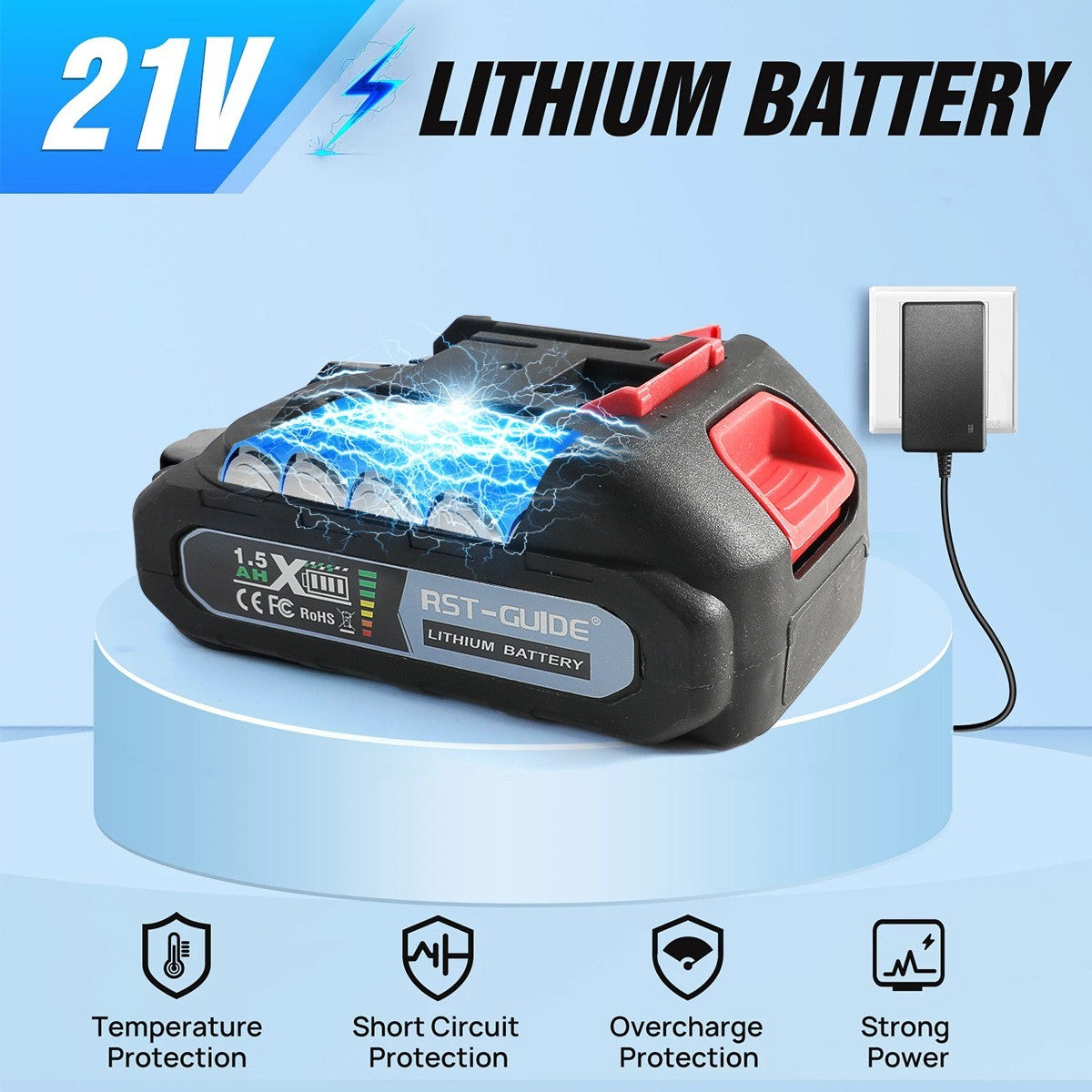 Car Pressure Washer Water Cordless High Power Jet Wash Cleaner Portable 2Battery