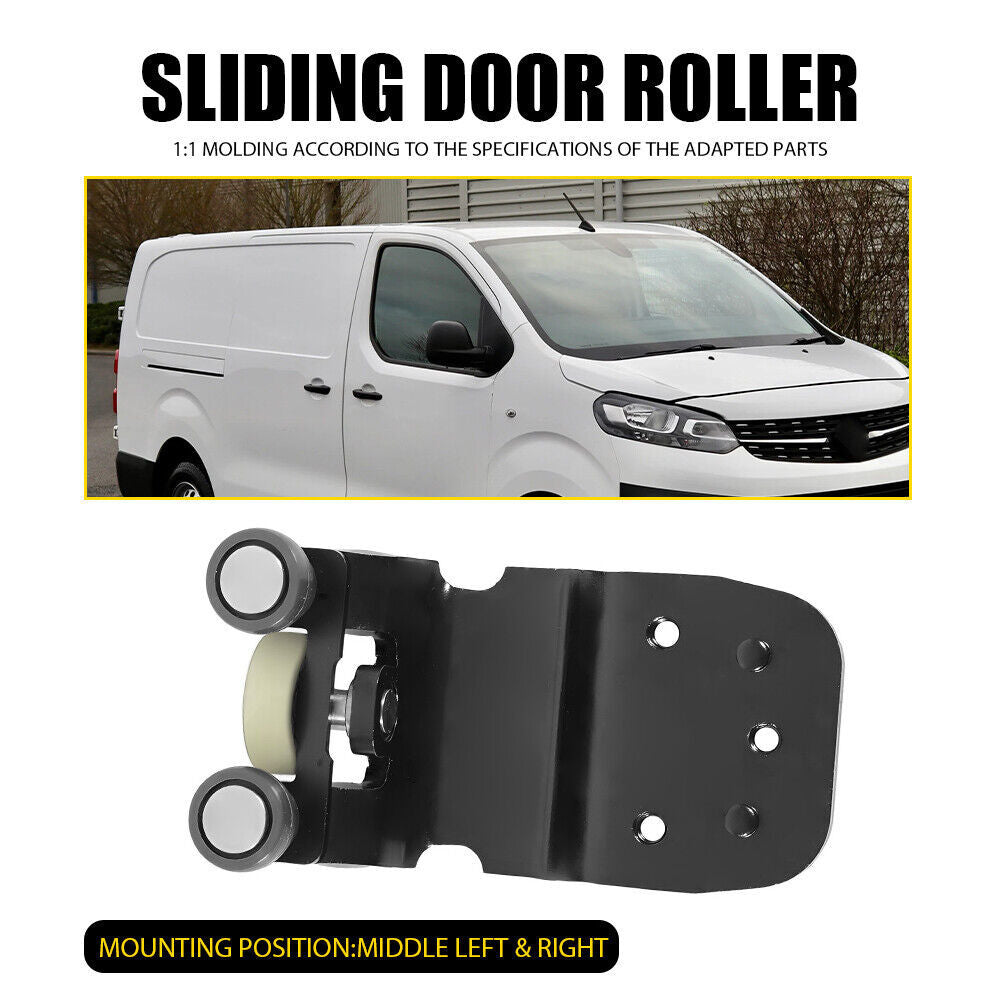 Sliding Door Roller Hinge Middle Left Right For Citroen Dispatch Opel Vivaro