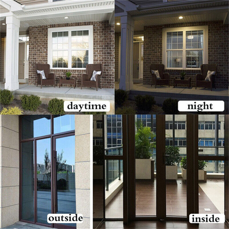 One Way Mirror Reflective Window Film Home Privacy Solar Tint Foil Glass Sticker