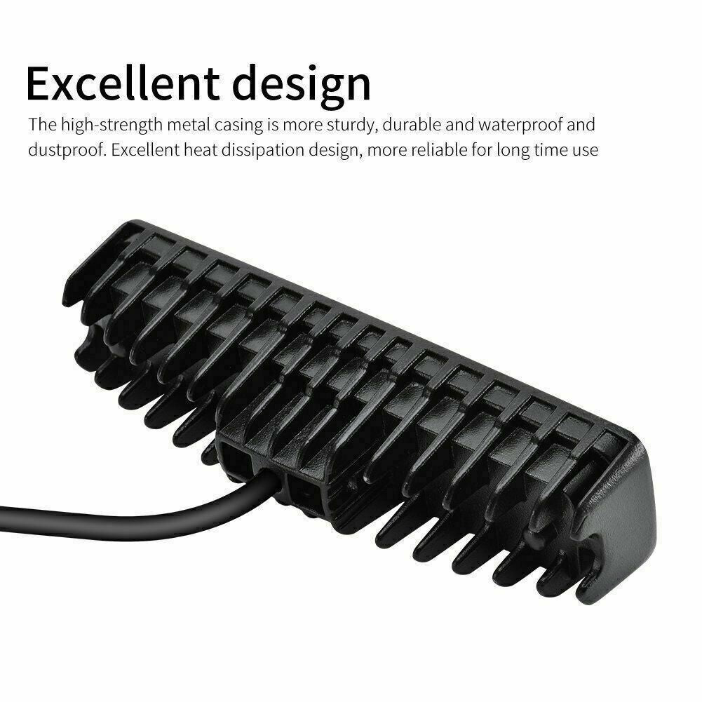 2x 48W LED Work Light Bar Flood Spot Lights Driving Lamp Offroad Car SUV 12V UK