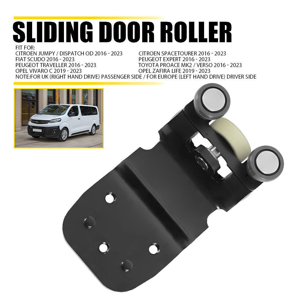 Sliding Door Roller Hinge Middle Left Right For Citroen Dispatch Opel Vivaro