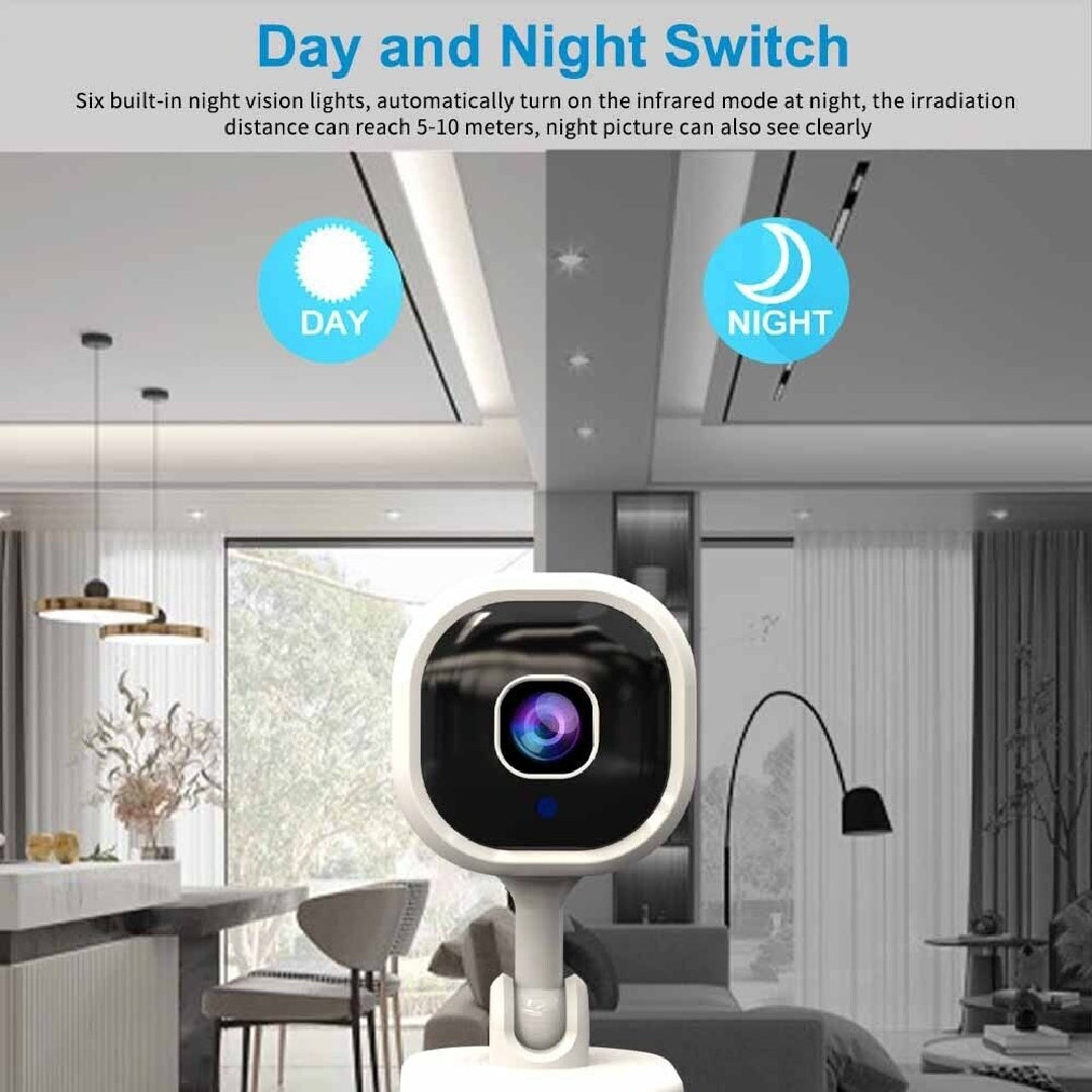 1080P HD Mini Camera Security IP CCTV Wireless WiFi Home Indoor Night Vision Cam