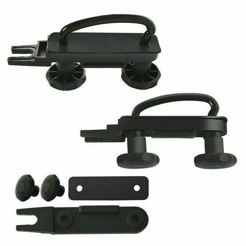 4PCS Stainless Universal Roof Box U-Bolt Clamps Car Van Mounting Fitting Kit UK