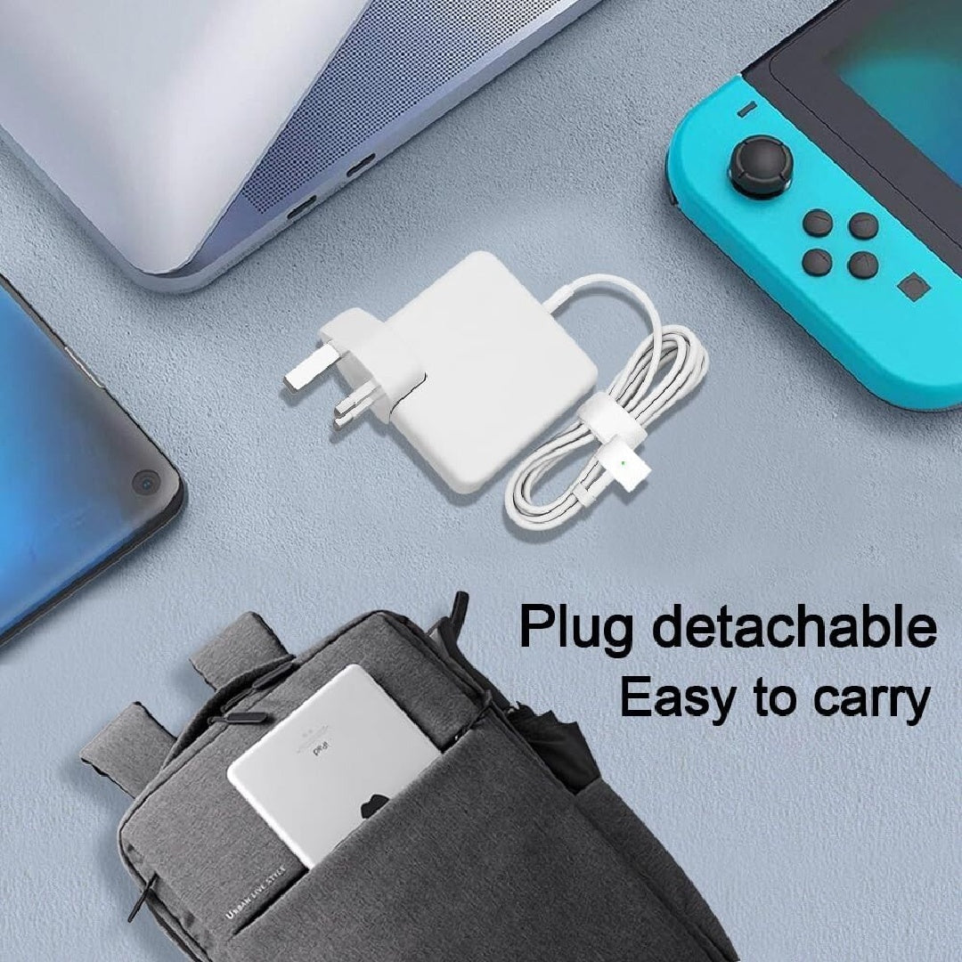 Power Cable Adapter Charger For MacBook Air 11-13-60W, MagSafe 2, T-Tip