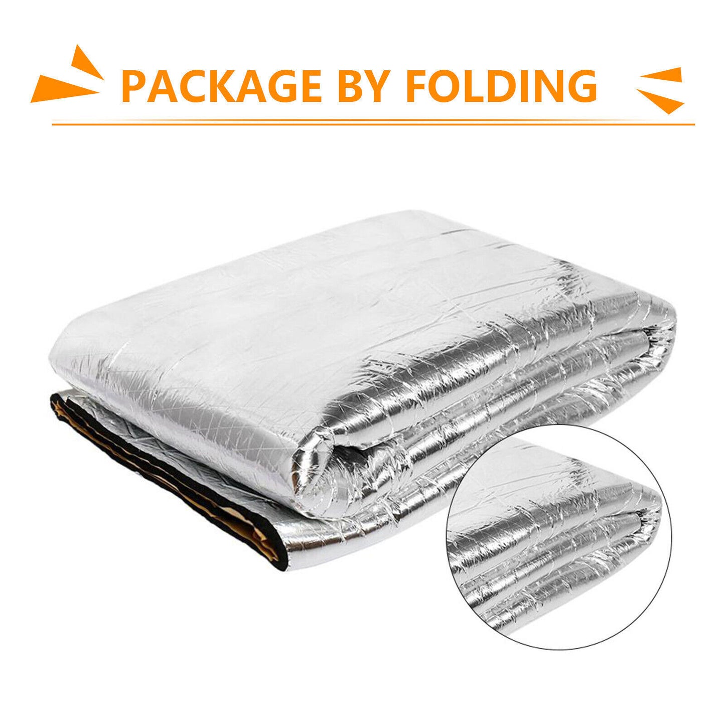 10M 10mm Sound Deadening Roll Car Van Heat Insulation Thick Closed Cell Foam Mat