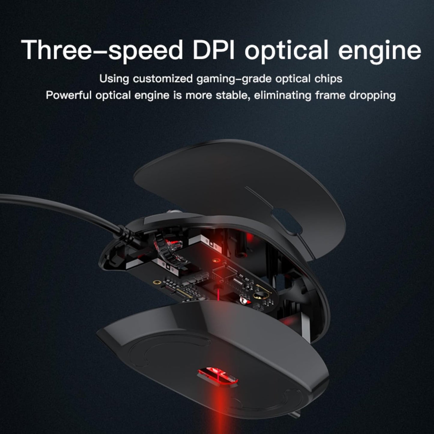 Ultra-Slim Optical Wired Scroll Wheel Mouse Mice For PC Laptop Notebook Desktop