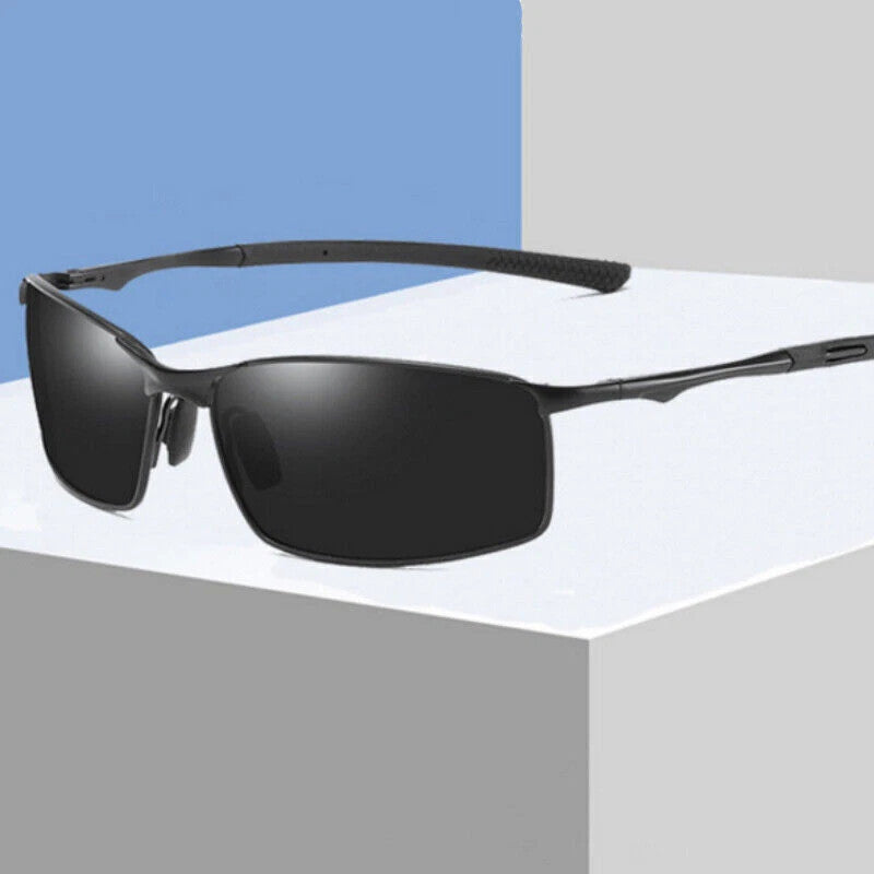Mens Polarized Polarised Sunglasses UV400 Pilot Sport Glasses Driving Eyewear