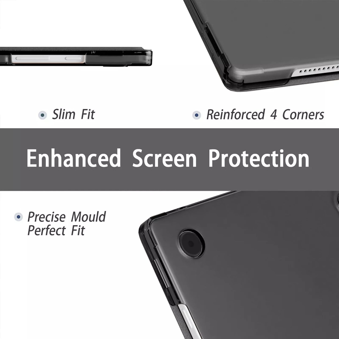 11in For Galaxy Tab A9 PLUS  2023 Leather Smart Cover Flip Tablet Case