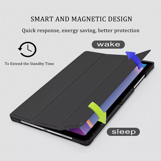 11in For Galaxy Tab A9 PLUS  2023 Leather Smart Cover Flip Tablet Case