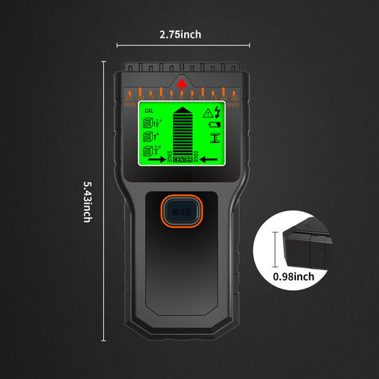 5 In 1 Electric Detector Wall Wood Metal Sensor Wire Stud Finder Cable Scanner