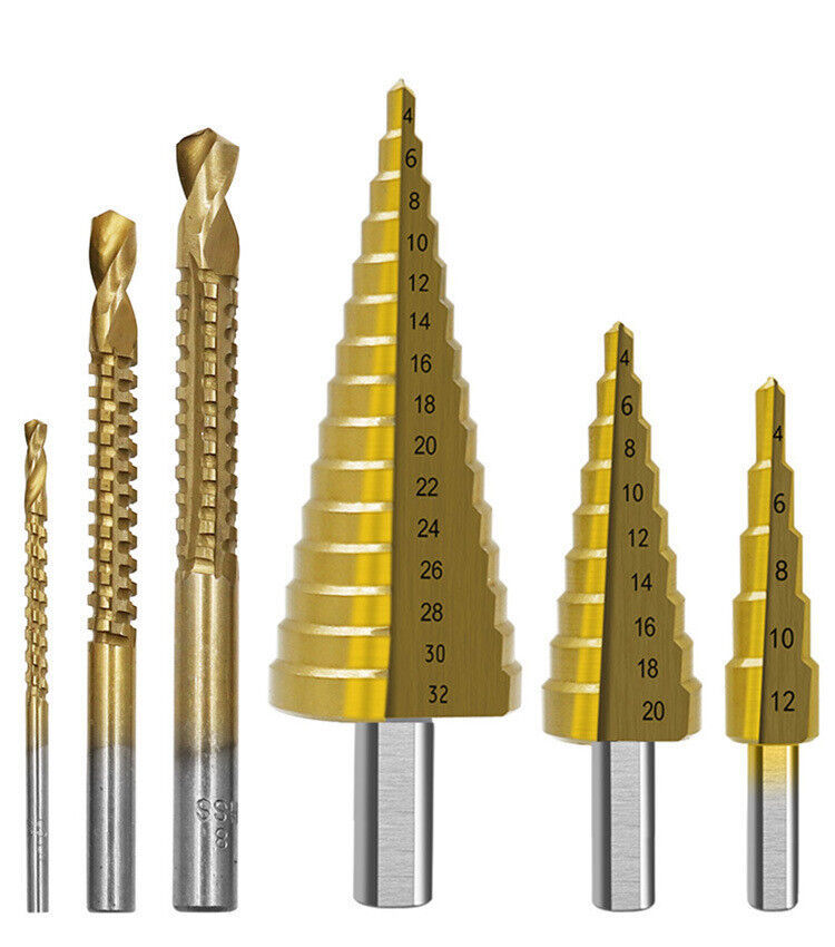 Step Drill Set Cone Drill Cone Drill Metal