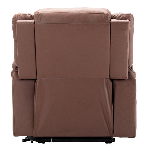 Power Lift Recliner,Lift Chairs Recliners For Elderly, Electric Massage Heating Chair For Seniors Living Room Armchair-Tech Cloth