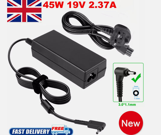 For Aspire 3 A315-58 A315-22 A315-34 N20C5 45W Laptop Power Adapter Charger