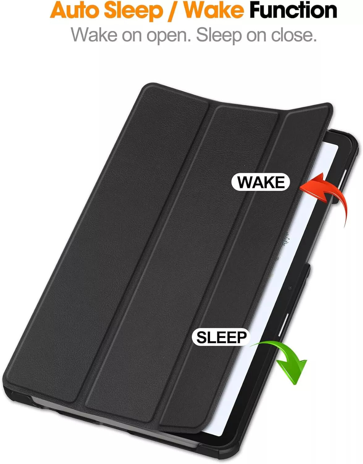 11in For Galaxy Tab A9 PLUS  2023 Leather Smart Cover Flip Tablet Case